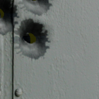 Digital Bullet Hits: Metal Door Part One