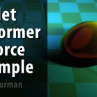 Free Video: LightWave3D 11.5 – Bullet Deformer And Force Example
