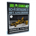 3D Coat 4.7- Volume #23- Sci-Fi Detailing II- PBR & Alpha Brushes [AG]