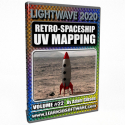 LightWave 2020- Volume #22- Retro Spaceship UV Mapping [AG]