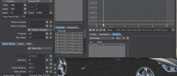 ShutterLink Motion Blur