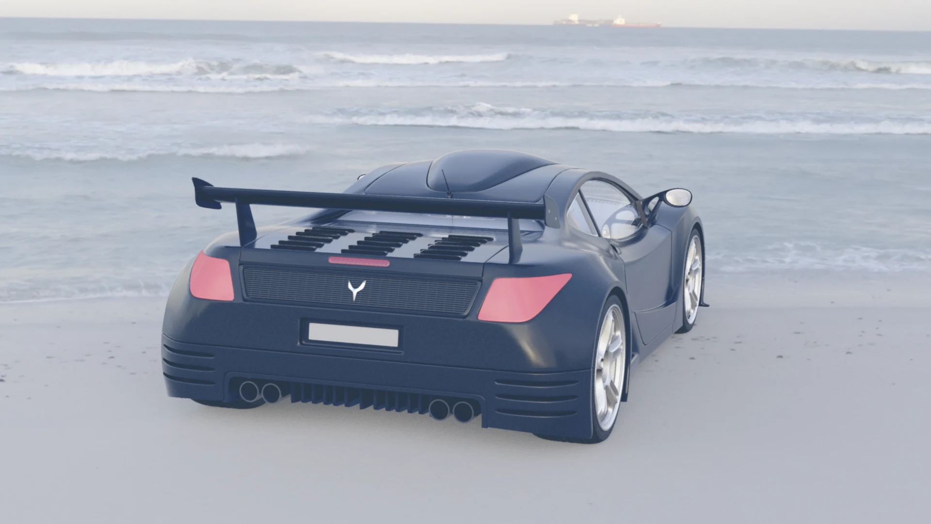 look 01 aliens steel blue render