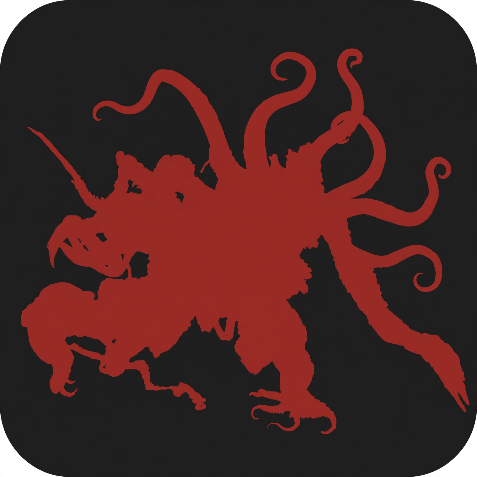 Mimic creature silhouette