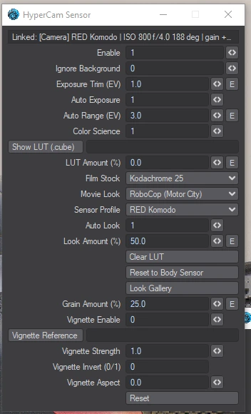 sensor panel